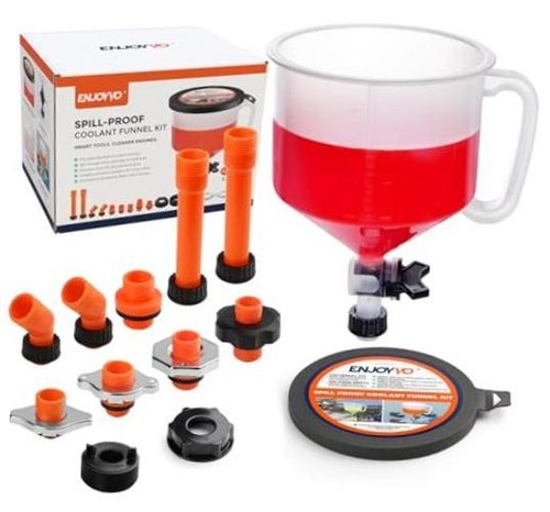 Spill coolant funnel kit - coolant,