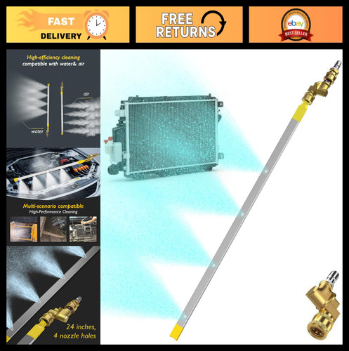 Radiator cleaning wand - wand,