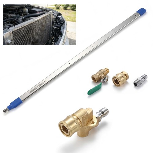 Car radiator cleaning wand - cleaning,