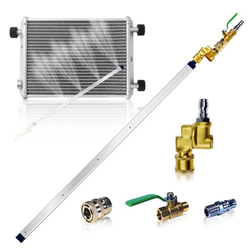 Radiator cleaning wand - radiator,